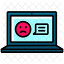 Laptop Comment Emoji Icon