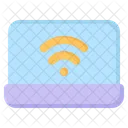 Laptop-WLAN  Symbol