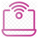 Laptop-WLAN  Symbol