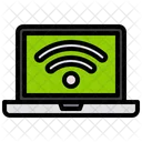 Laptop-WLAN  Symbol