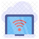 Laptop-WLAN  Symbol