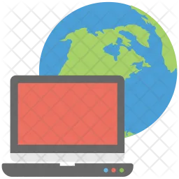 Laptop World  Icon