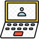 Laptops Icon Business Symbol