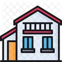 Casa Casa Predio Ícone