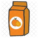 Laranja Suco Embalado Icon