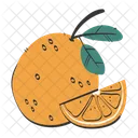 Laranja Frutas Citricas Limao Icon