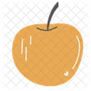 Laranja Comida Fundo Icon