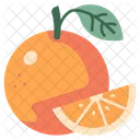 Fruta Vegana Laranja Icon