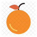 Laranja Fruta Outono Icon