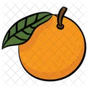 Laranja Frutas Frutas Citricas Ícone