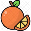 Laranja Fresca Fruta Icon