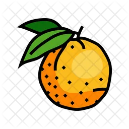 Fruta laranja  Ícone