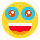 Large visage souriant  Icon