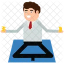 Yoga Pose Remise En Forme Icon