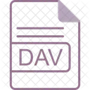 Dav File Formato Icon