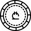 Lari Georgische Wahrung Lari Symbol Symbol