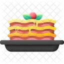 Lasagna Food Delicious Icon