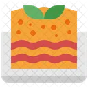 Lasagna Italian Layer Icon