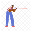 Laser Tag Jogo Ícone