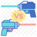 Laser Battle Lesar Gun Weappon Icon