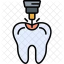 Laser Beam Dentistry Dental Care Icon
