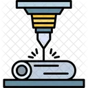 Laser Beam Laser Machine Icon