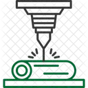 Laser Beam Laser Machine Icon