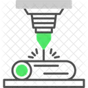 Laser Beam Laser Machine Icon