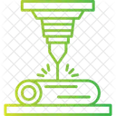 Laser Beam Laser Machine Icon