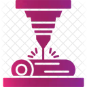 Laser Beam Laser Machine Icon