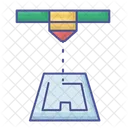 Laser Cutter Lineal Style Iconscience And Innovation Pack Icon