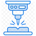 Laser Cutting Cutting Industry Icon