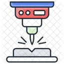 Laser Cutting Cutting Industry Icon