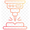 Laser Cutting Cutting Industry Icon