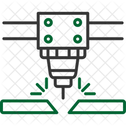 Laser cutting machine  Icon