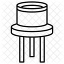 Laser Diode Technology Semiconductor Icon