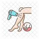 Laser Hair Removal Laser Hair Icon