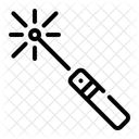 Laser Technology Dangerous Icon