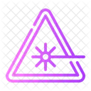 Laser Danger Security Icon