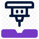 Laser Machine Beam Icon