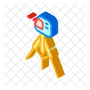 Laser Level Measuring Icon
