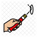 Laser Pointer Beam Bright Icon
