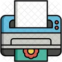 Laser Printing Industrial Machine Copying Machine Icon