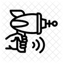 Laserpistole  Symbol