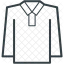 Casual Bekleidung V Ausschnitt Symbol
