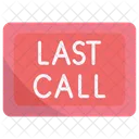 Last Call Icon