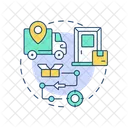 Last-mile delivery  Icon