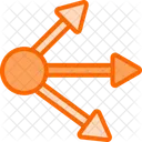 Lastausgleich Server Verbindung Symbol