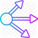 Lastausgleich Server Verbindung Symbol