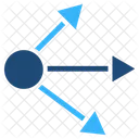 Lastausgleich Server Verbindung Symbol